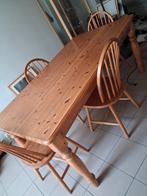 Table et 4 chaises, 150 à 200 cm, Cinq personnes ou plus, Enlèvement, Utilisé