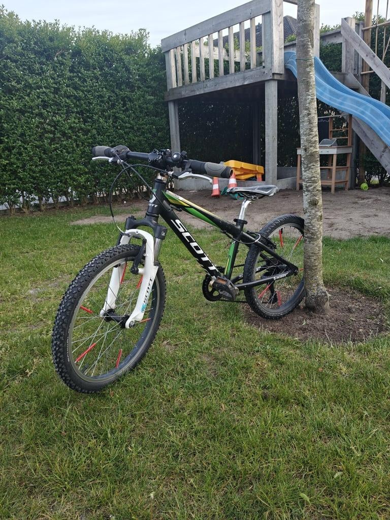 Scott mountainbike 24inch kinderfiets, Ophalen, 20 inch of meer, Gebruikt, Velgrem