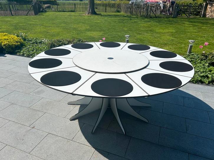 Extremis Arthur tafel, Tuin en Terras, Tuintafels, Gebruikt, Rond, Overige materialen, Ophalen