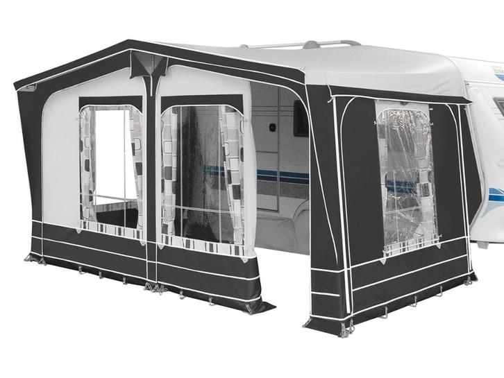 Nieuwe  Voortent met voortentluifel geplastificeerd, Caravans en Kamperen, Tenten, Nieuw, Ophalen