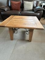 Massief eiken salontafel, Huis en Inrichting, Ophalen, Zo goed als nieuw