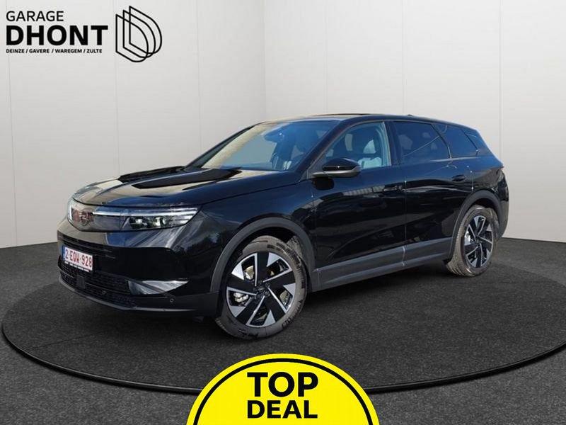 Opel Grandland GS - 1.2 MHEV - Automaat eDCT - 145PK, Auto's, Gebruikt, 1199 cc, Start-stop-systeem, Leder en Stof