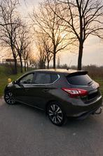 Nissan Pulsar/1.2i/Automaat/2016/Navi/Airco/camera+360, Auto's, Start-stop-systeem, Bruin, Leder en Stof, 5 deurs