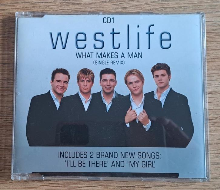 Westlife - What Makes A Man (CD1), Cd's en Dvd's, Cd Singles, Zo goed als nieuw, Pop, 1 single, Maxi-single, Ophalen of Verzenden
