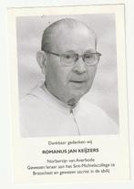 R.  KEIJZERS Norbertijn Averbode Chaam Veerle Averbode 1995, Envoi, Image pieuse