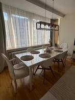 Table à manger extensible blanche IKEA