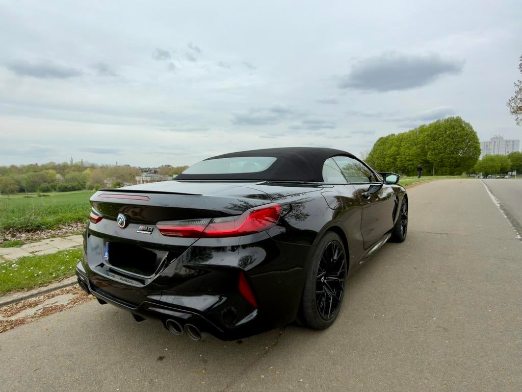 BMW M8 COMPETITION CABRIO, Auto's, Automaat, Cabriolet, Zwart, Leder