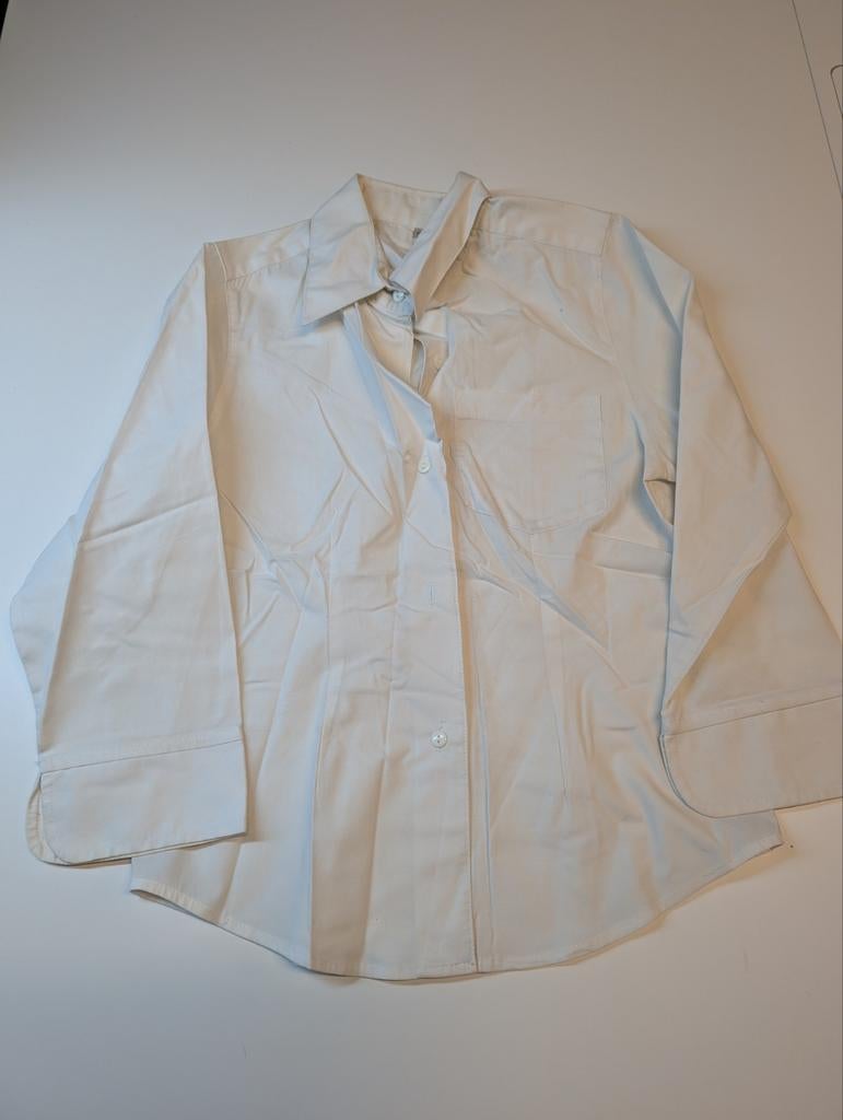 Chemise blanche pour filles de 12 ans, Enlèvement ou Envoi, Comme neuf, Fille, Chemise ou Chemisier