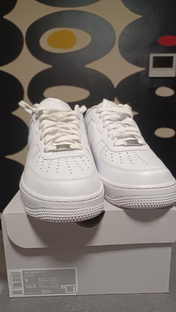 NIEUW Nike Air Force One 07 - maat 42,5, Neuf, Enlèvement ou Envoi, Nike, Blanc