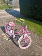 Roze kinderfiets, Fietsen en Brommers, Ophalen, Gebruikt, Staal, Minder dan 16 inch