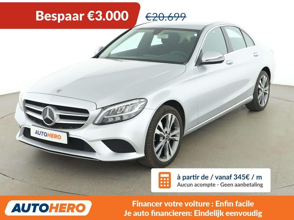Mercedes-Benz C-Klasse 180 C 180 d Sport (automatique), Autos, Mercedes-Benz, Argent ou Gris, Achat, 139 g/km, Noir