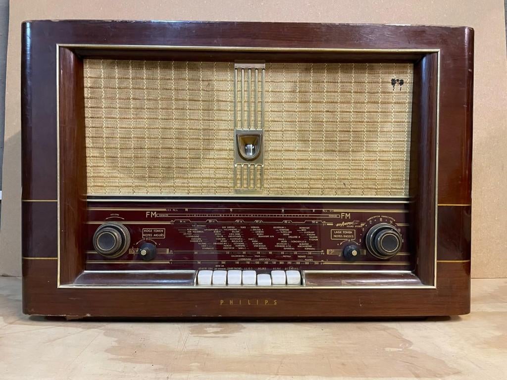 Vintage Philips buizenradio, Enlèvement