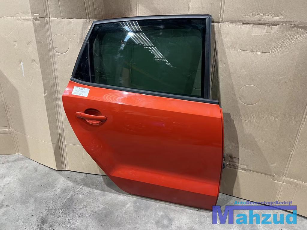 VW POLO 5 6R 6C oranje rechts achter deur portier 2009-2016, Auto-onderdelen, Gebruikt, Volkswagen AG, Achter, Vw@volkswagen.de