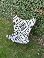 Lounge stoel terras, Tuin en Terras, Tuinstoelen, Ophalen, Gebruikt, Metaal