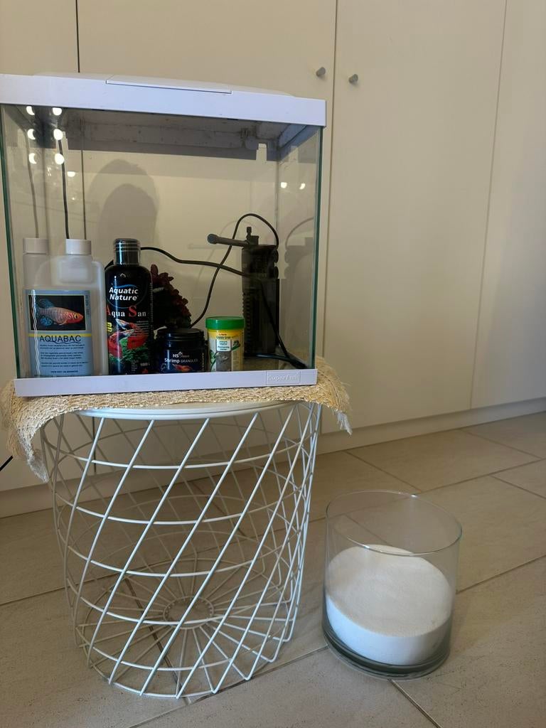 Aquarium volledige set, Dieren en Toebehoren, Vissen | Aquaria en Toebehoren, Gebruikt, Ophalen of Verzenden