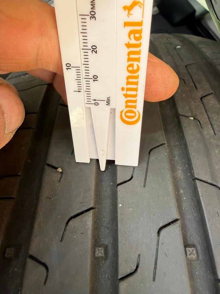 235/55R18 4 stuks, Ophalen, 18 inch, Gebruikt, 235 mm