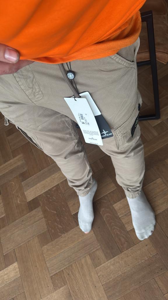 Stone island cargo broek, Kleding | Heren, Broeken en Pantalons, Ophalen of Verzenden, Nieuw, Zwart