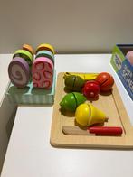 Houten speelgoed (ijsjes en fruit), Kinderen en Baby's, Ophalen, Zo goed als nieuw, Overige typen