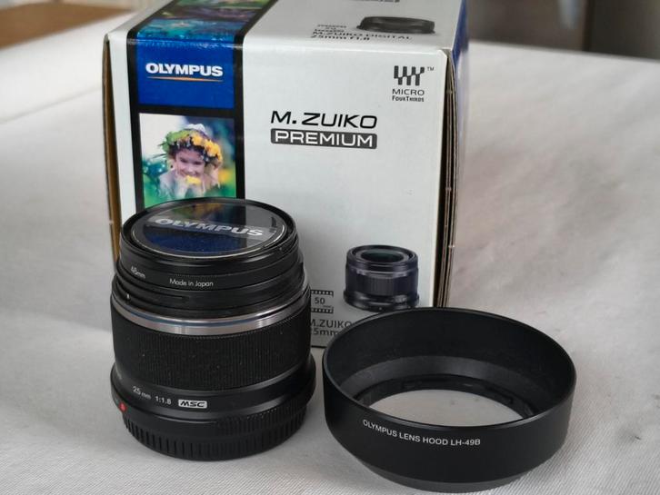 Olympus 25 mm 1,8, TV, Hi-fi & Vidéo, Photo | Lentilles & Objectifs, Enlèvement ou Envoi