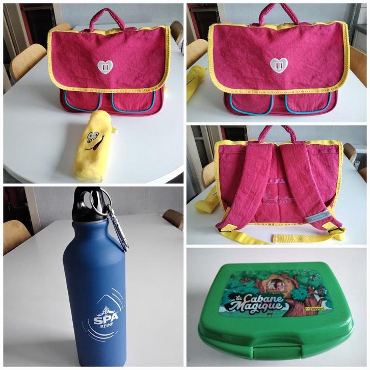 Kinderkoffer/draagtas/snackbox/waterfles, Kinderen en Baby's, Overige Kinderen en Baby's, Zo goed als nieuw, Ophalen of Verzenden