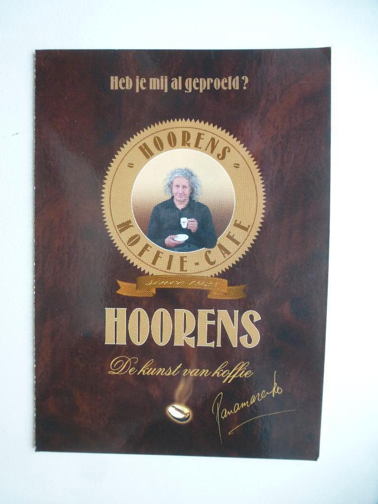 PANAMARENKO / HOORENS KOFFIE, Ophalen of Verzenden, 1980 tot heden, Ongelopen, Sterren en Beroemdheden