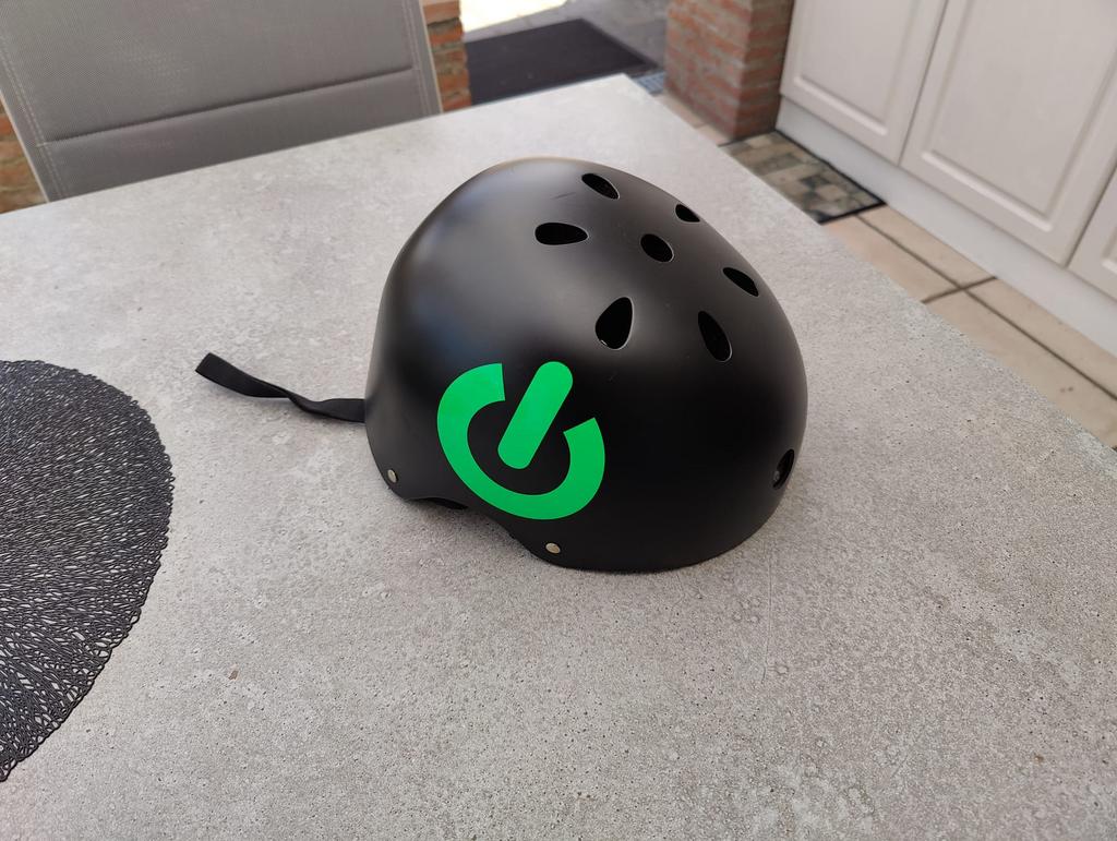 Fietshelm, Ophalen, Zo goed als nieuw