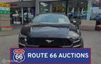 Ford Mustang 2.3 Ecoboost Coupe | 2018 | Route 66 Auctions, Auto's, Gebruikt, Zwart, Bedrijf, Handgeschakeld