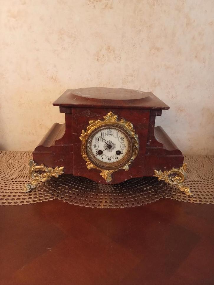 schouwgarnituur, Antiquités & Art, Antiquités | Horloges, Enlèvement