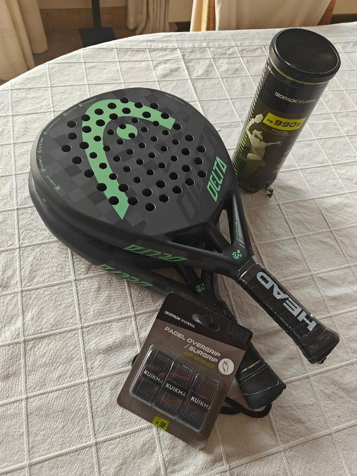 Padelset Head Graphene 360+ Delta Tour, Sport en Fitness, Padel, Zo goed als nieuw, Padelracket, Ophalen