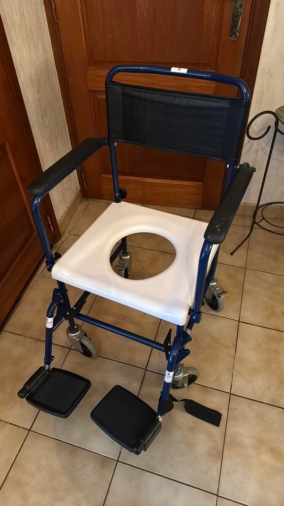 Verrijdbare toiletstoel, Enlèvement, Comme neuf