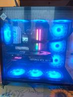 Nieuwe Ryzen 7 7800x3d en rtx 5070 pny aquarium 4k gaming-pc, Computers en Software, Le pc est monté avec différentes marques