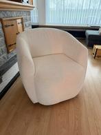 Fauteuil teddy wit, Huis en Inrichting, Fauteuils, Ophalen, Zo goed als nieuw