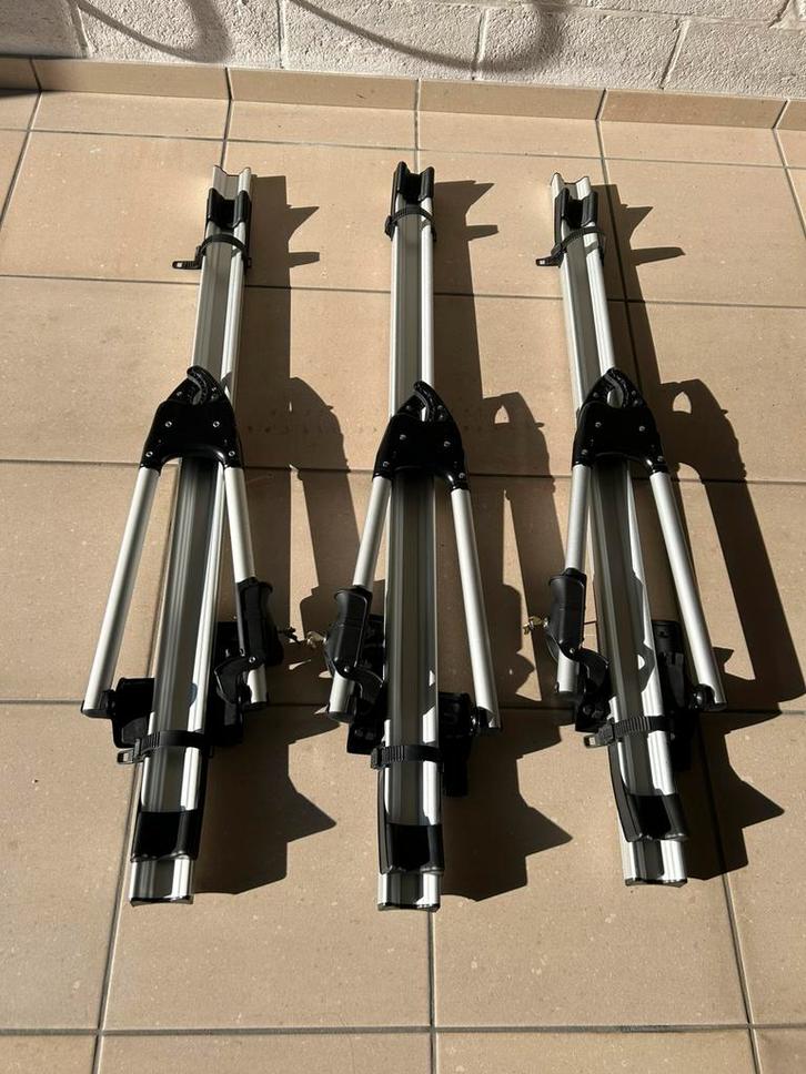 THULE fiets dakdragers, Auto diversen, Dakdragers, Gebruikt, Ophalen
