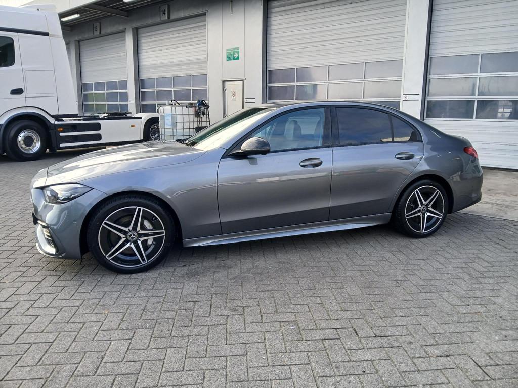 Mercedes-Benz C-Klasse 200 Berline AMG Line (automatique), 144 g/km, Argent ou Gris, Achat, 1800 kg