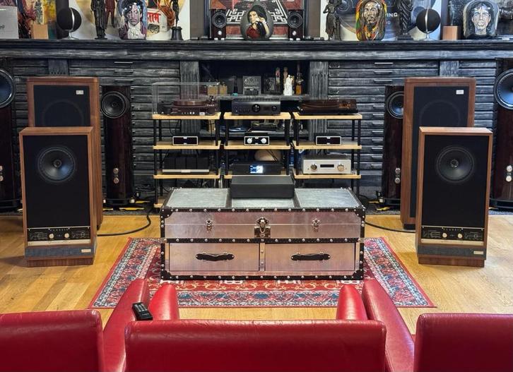 Fyne Audio Classic X Occasion set, Audio, Tv en Foto, Luidsprekerboxen, Gebruikt, Front, Rear of Stereo speakers, Ophalen