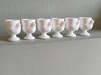 Set van 6 opaline eierdopjes, Huis en Inrichting, Keuken | Servies, Ophalen of Verzenden