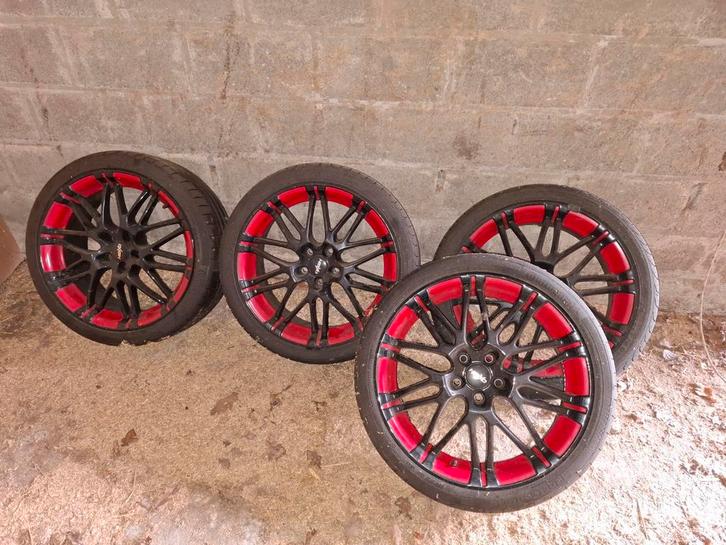 Velgen + banden 255/35 R19 xl  continentalVelgen + banden 2, Auto-onderdelen, Banden en Velgen, Band(en), Zomerbanden, 19 inch