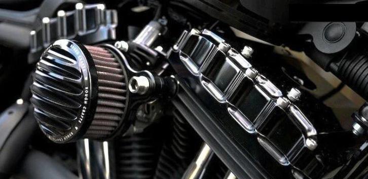 Harley Davidson Sportster Luchtfilter Powerfilter XL883 1200, Motoren, Onderdelen | Harley-Davidson, Nieuw, Ophalen of Verzenden