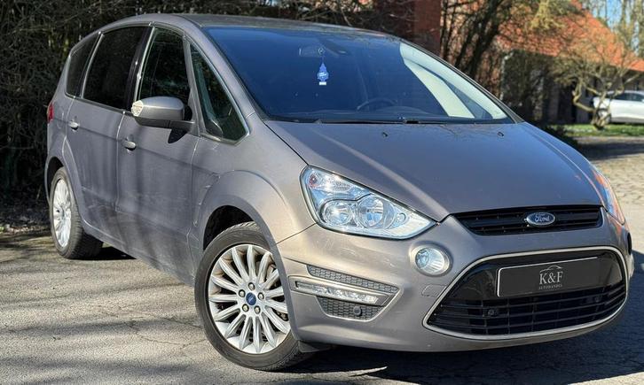 Ford S-max titanium 1.6diesel facelift model 162.556km, Autos, Ford, Entreprise, Achat, S-Max, ABS, Régulateur de distance, Airbags