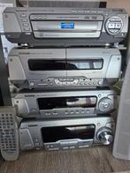 Mini hifi stereo, MP3-aansluiting, Cd-speler, Zo goed als nieuw, Ophalen