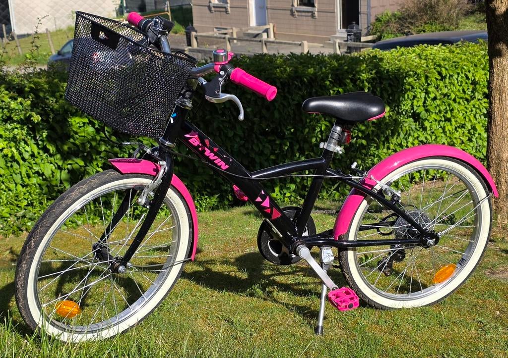 VTC 20 pouces Décathlon (120-135cm), Vélos & Vélomoteurs, B-Twin Decathlon, Vitesses, Frein sur jante, Comme neuf