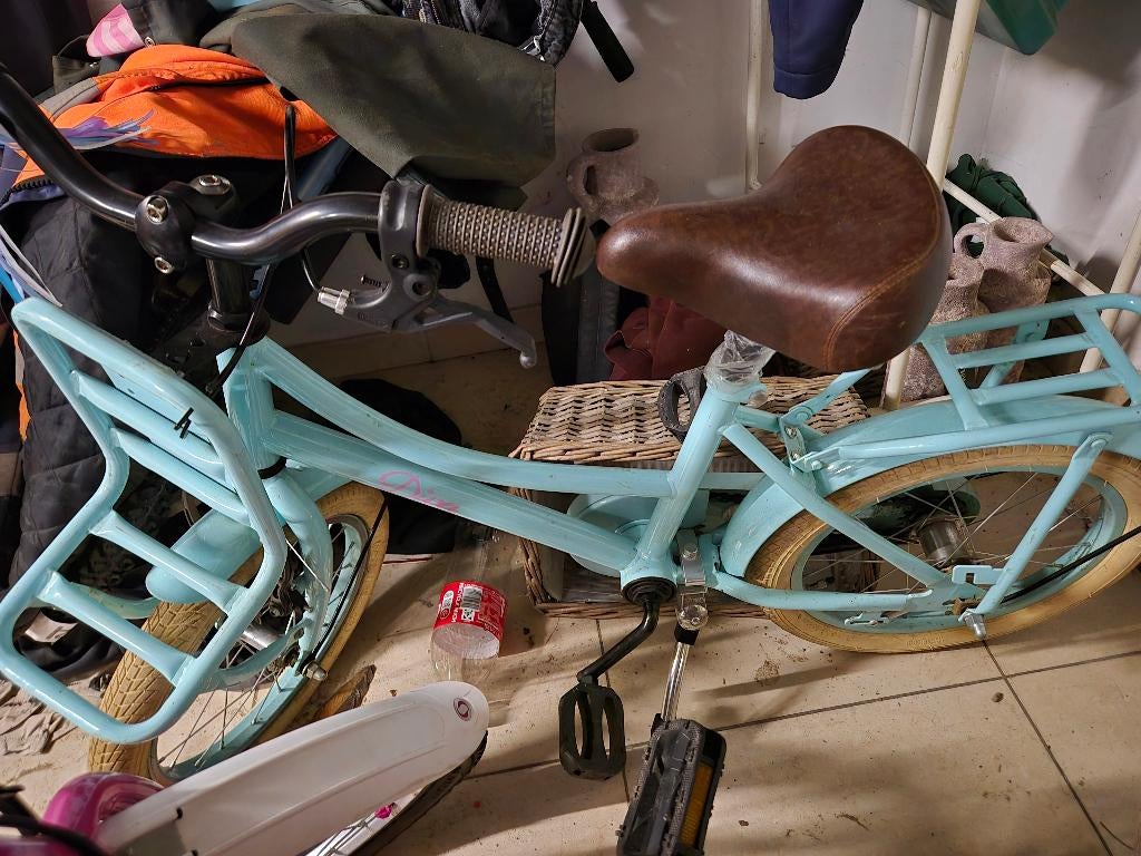 Meisjesfiets 16inch, Ophalen, Zo goed als nieuw, 16 inch, Handrem