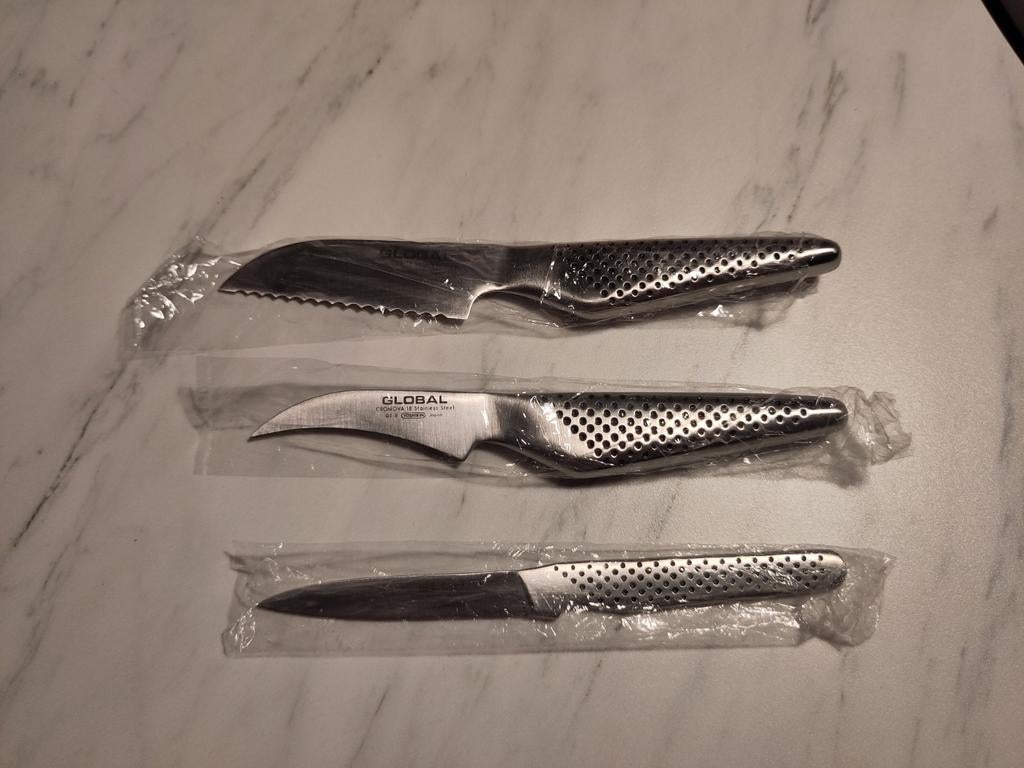 Set de couteaux GLOBAL GSF-15/GS-8/GS-9, Maison & Meubles, Cuisine | Couverts, Enlèvement ou Envoi