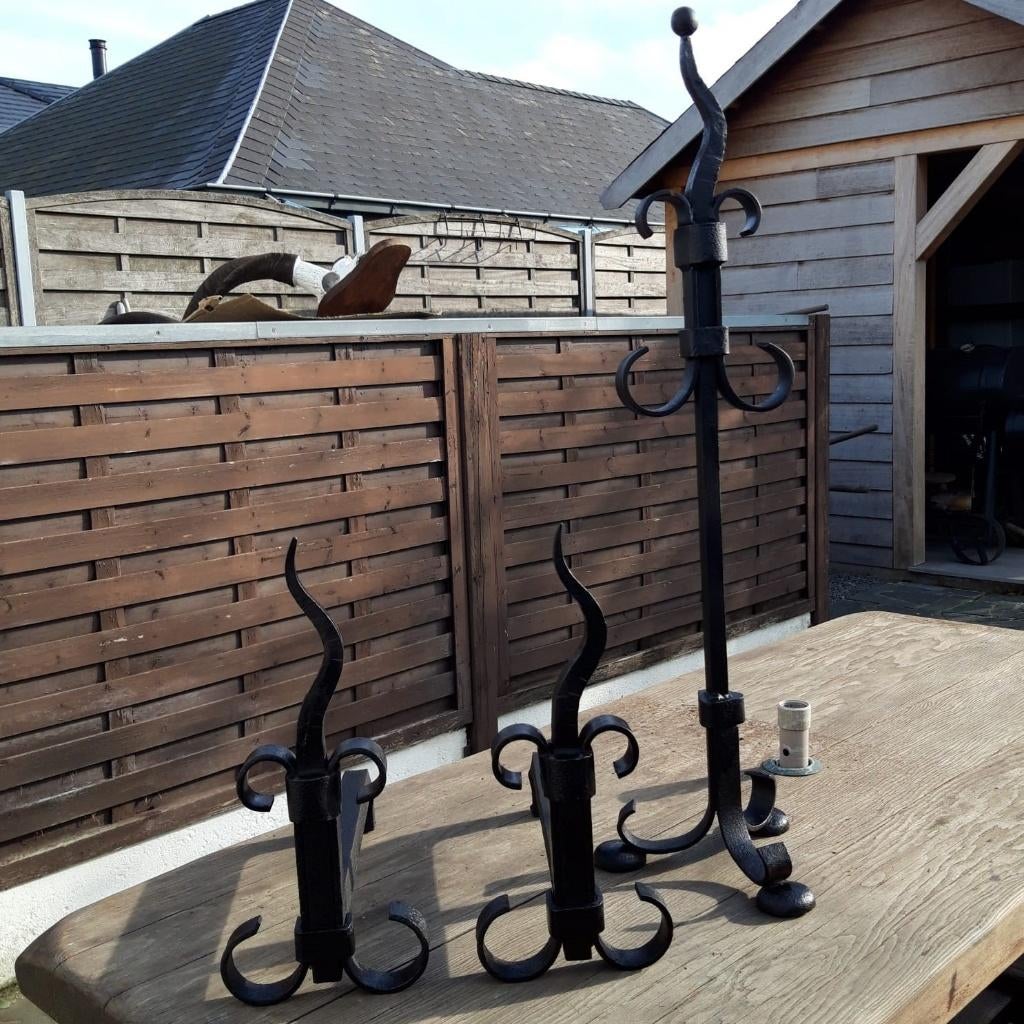 kachelpookhouder met 2 steunen voor houtopslag, Ophalen