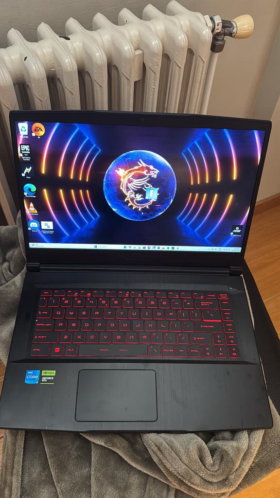 MSI gaming laptop, Informatique & Logiciels, Ordinateurs portables Windows, Enlèvement, Comme neuf, Gaming