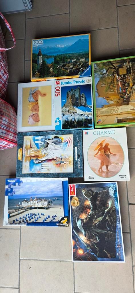 Lot van 10puzzels, Hobby & Loisirs créatifs, Ministeck, Enlèvement
