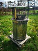 Inox schouw doorvoer, Tuin en Terras, Ophalen, Zo goed als nieuw, Wand