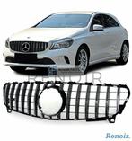 W176 GT GRILL MB A Klasse Facelift Panamericana Chrome Gril, Gebruikt, -, -, Ophalen of Verzenden