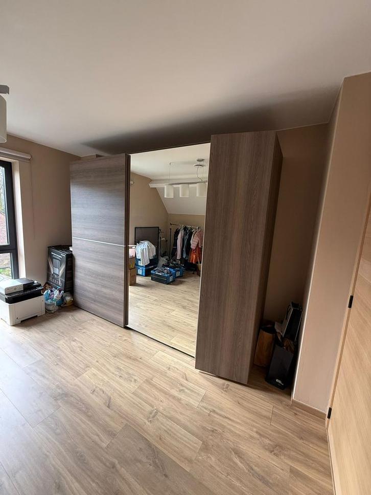 Garde-robe + commode, Maison & Meubles, Armoires | Commodes, Utilisé, 200 cm ou plus, 200 cm ou plus, 50 à 75 cm, Enlèvement