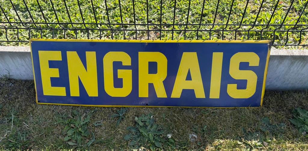 Plaque émaillée, Antiquités & Art, Enlèvement